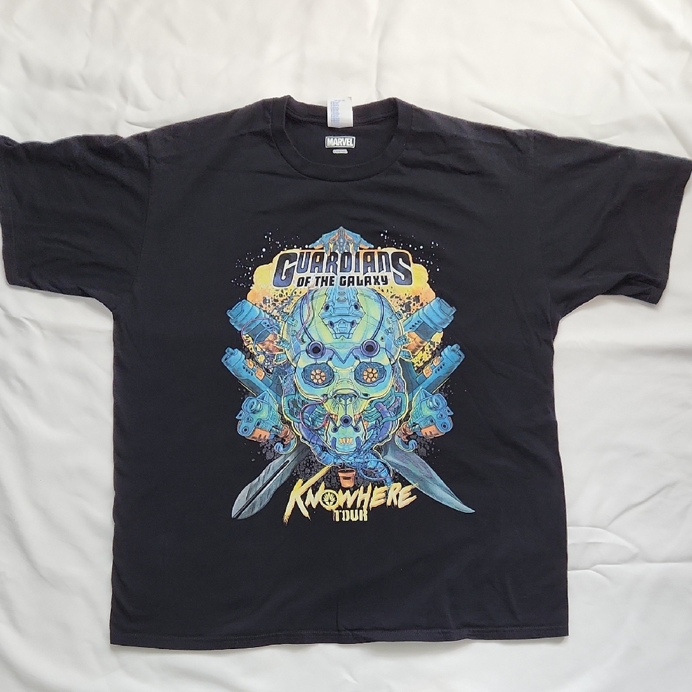 Marvel Guardians of the Galaxy Black T-Shirt